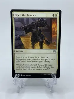 Open the Armory - Shadows Over Innistrad - MTG - UNC - Magic The Gathering - Image 1