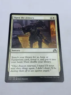 Open the Armory - Shadows Over Innistrad - MTG - UNC - Magic The Gathering - Image 2