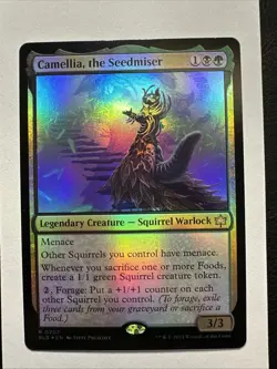 Camellia, the Seedmiser Bloomburrow Foil - Image 1