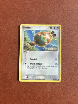 2006 POKEMON EX LEGEND MAKER 62 SENTRET-REVERSE FOIL - Image 1