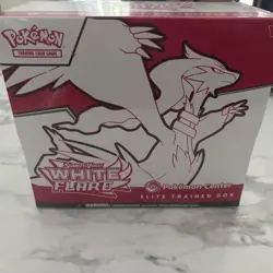 Pokemon White Flare Pokemon Center ETB Elite Trainer Box Factory Sealed New - Image 1