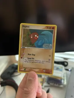 Pokemon TCG Diglett 50/100 EX Crystal Guardians Reverse Holo Common 50 HP - Image 2