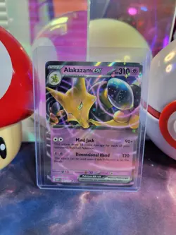 Alakazam Ex 65/165 Pokemon TCG S&V 151 Double Rare Holo NM - Image 1