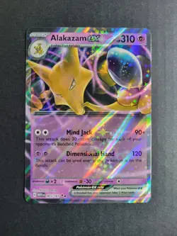 Alakazam Ex 65/165 Pokemon TCG S&V 151 Double Rare Holo NM - Image 2