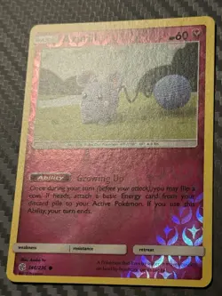 Pokemon TCG Cosmic Eclipse Azurill 146/236 Reverse Holo - Image 2