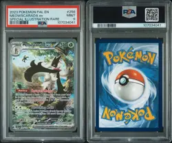 Pokemon TCG Meowscarada EX Paldea Evolved Special Illustration Rare PSA 9 - Image 3