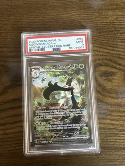 Pokemon TCG Meowscarada EX Paldea Evolved Special Illustration Rare PSA 9 - Image 4