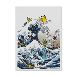 Pokemon Great Wave Pikachu & Friends Sleeves 65 Ct. Pokemon Center Exclusive - Image 2