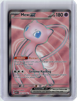Mew ex 193/165 Pokemon TCG Scarlet & Violet - 151 Ultra Rare Holo Full Art NM-M - Image 1