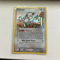 Pokemon TCG Smeargle 48/115 EX Unseen Forces Stamped Holo 50 HP - Image 1