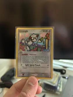 Pokemon TCG Smeargle 48/115 EX Unseen Forces Stamped Holo 50 HP - Image 2