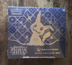 Pokemon TCG: Paldean Fates Pokemon Center Elite Trainer Box - Factory Sealed - Image 1