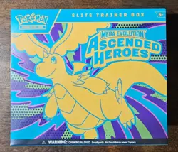 POKEMON mega evolution ASCENDED HEROES ETB, factory sealed, new, NINETENDO - Image 1