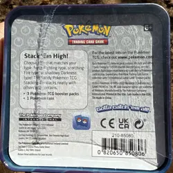 Pokemon Stacking Tin Darkness [Umbreon] Sealed !!!! read Description!! - Image 4