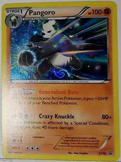 HD Fart Swirl 🌀 Pangoro XY50 Cosmos Holo Rare Pokemon TCG Black Star Promo 🌀 - Image 1