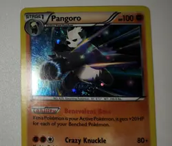 HD Fart Swirl 🌀 Pangoro XY50 Cosmos Holo Rare Pokemon TCG Black Star Promo 🌀 - Image 4