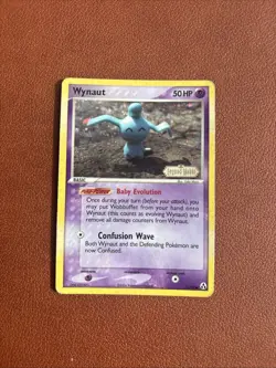 2006 POKEMON EX LEGEND MAKER 71 WYNAUT-REVERSE FOIL - Image 1