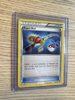 Super Rod 95/101 Noble Victories Regular Non Holo Pokemon Near Mint - Image 1