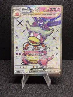 Pokemon Slowking ex 238/193 Sv02: Paldea Evolved Ultra Rare Tera Full Art 270 H… - Image 1
