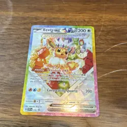 Pokemon Eevee ex 174 SVP Promo Holo EX Scarlet & Violet English - Image 4