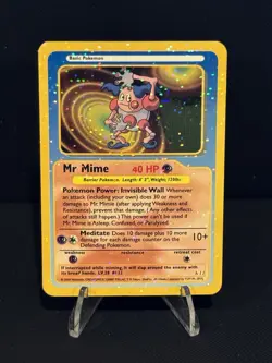 Pokemon Funskool 2004 Nintendo Creatures Mr Mime Holo Rare - Image 1
