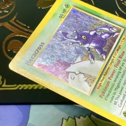 Pokemon Heracross 6/111 Neo Genesis Holo Rare MP - Image 5