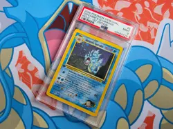 Giovanni's Gyarados - 2000 Pokemon Gym Challenge Holo 1st Edition WOTC - PSA 9 - Image 1