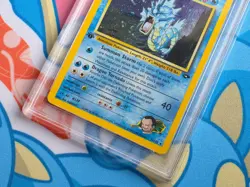 Giovanni's Gyarados - 2000 Pokemon Gym Challenge Holo 1st Edition WOTC - PSA 9 - Image 3