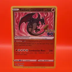 Radiant Charizard 011/078 Pokemon Go - Image 1