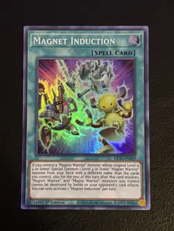 Yugioh! Magnet Induction - KICO-EN009 - Super Rare - 1st Edition English, “NEW” - Image 1
