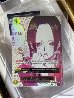 One Piece Card Game TCG You’ll Frighten Me… OP14-118 AA Manga Event Light played - Image 1