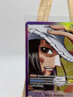 One Piece Emperors in the New World Nico Robin OP09-062 Parallel Alt Leader NM+ - Image 2