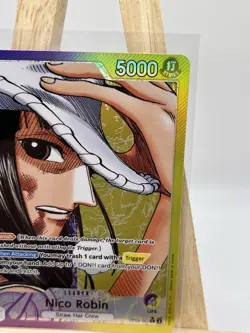 One Piece Emperors in the New World Nico Robin OP09-062 Parallel Alt Leader NM+ - Image 4