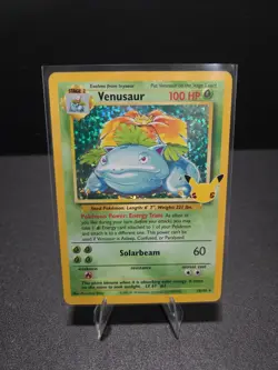 Venusaur 15/102 Pokemon Card - Celebrations: Classic Collection - NM - Image 1