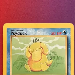 Pokemon Psyduck 65/82 Team Rocket Regular Common Basic HP50 English Card - Image 3