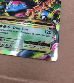 Lot of 3 [Holo] Pokemon TCG Cards - M Venusaur EX, Charizard EX, Hoopa - Image 2
