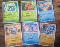 Pokemon Scarlet & Violet - 151 Reverse Holo Bundle( No Duplicates ) 6 Cards - Image 1