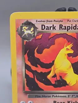 Dark Rapidash 44/82 Team Rocket Non-Holo Pokemon Card - Image 2