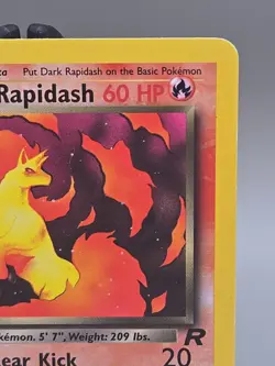 Dark Rapidash 44/82 Team Rocket Non-Holo Pokemon Card - Image 3