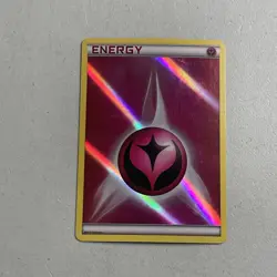 Pokemon TCG 2013 Trading Card -- Fairy Energy Pink Holo - Image 1