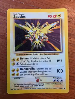 Pokemon-(GERMAN) 11 Card Lot - Vintage: Base Set Holo Zapdos, Team Rocket, Neo's - Image 2