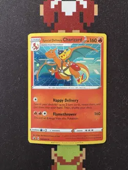 Special Delivery Charizard - Promo SWSH: Sword & Shield Promo Cards SWSH075 NM - Image 1