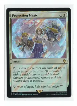 Protection Magic (Surge Foil) R MTG FF Collector Commander 24 NM - Image 1