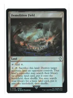 Demolition Field (Surge Foil) U MTG FF Collector Commander 385 NM - Image 1