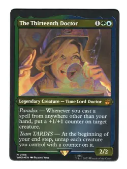 The Thirteenth Doctor (Thick Stock) M MTG Universes Beyond: Doctor Who - Image 1
