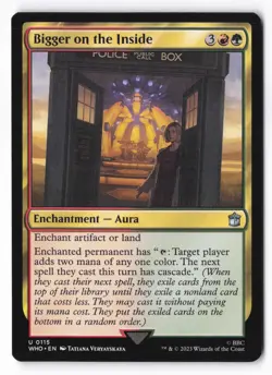 Bigger on the Inside U MTG Universes Beyond: Doctor Who NM Magic - Image 1