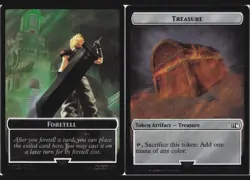 Foretell // Treasure Double-Sided Token (Surge Foil) T MTG FF Collector Commande - Image 1