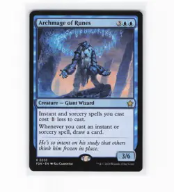 Archmage of Runes Foundations (FDN) Rare Magic The Gathering MT - Image 1