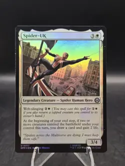 Spider-UK (Foil) #0017 Marvel's Spider-Man MTG NM - Image 1