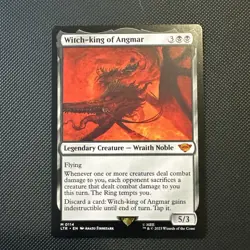 MTG Witch-king of Angmar The Lord of the Rings: Tales of Middle-earth 0114 - Image 1